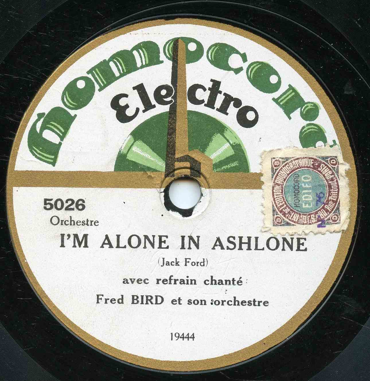 I'm Alone In Athlone