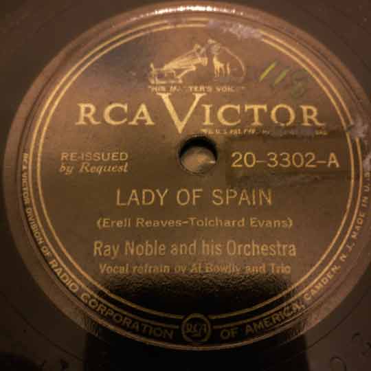 Lady Of Spain- US Victor Dubbed