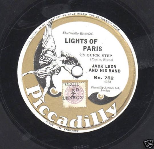 Lights Of Paris by Jack Leon and his Band