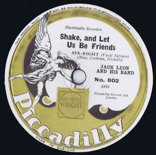 Shake And Let Us Be Friends